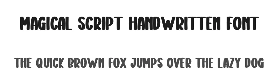 Magical Script Handwritten Font by inermediaSTUDIO — Display Font