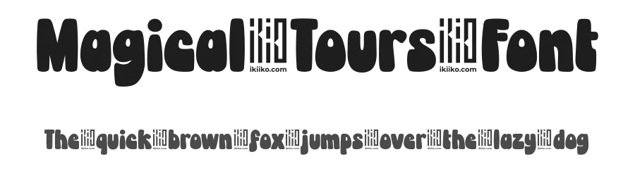 Magical Tours Font by ikiiko type — Decorative Font