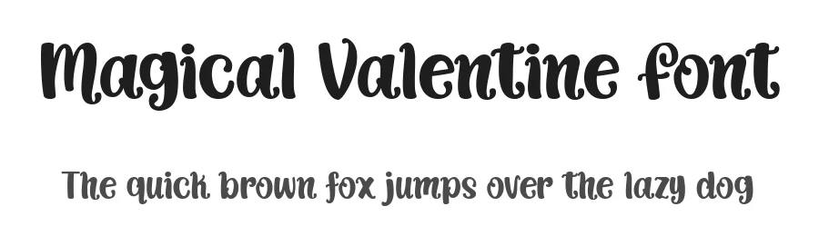 Magical Valentine Font by nasiruzzaman — Decorative Font