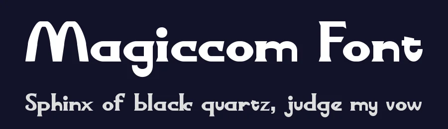 Magiccom Font by Letternesia studio — Display Font — thumbnail 2