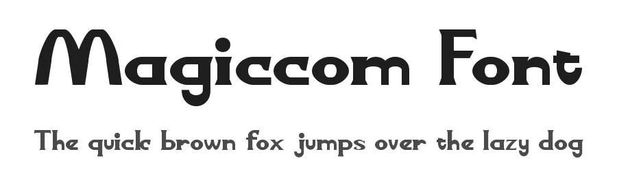 Magiccom Font by Letternesia studio — Display Font
