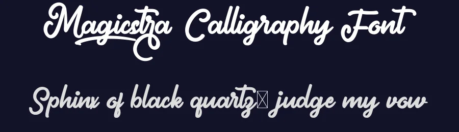 Magicstra Calligraphy Font by nihstudio — Script Handwritten Font — thumbnail 2