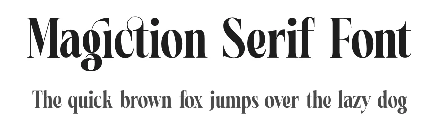 Magiction Serif Font by timelesstype.co — Serif Font