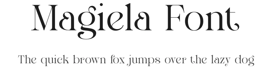Magiela Font by Rantautype — Serif Font