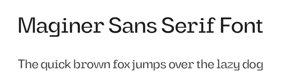 Maginer Sans Serif Font by craftsupplyco — Sans Serif Font