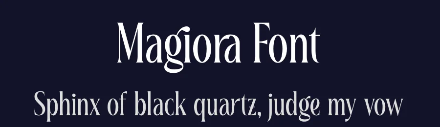 Magiora Font by timelesstype.co — Serif Font — thumbnail 2