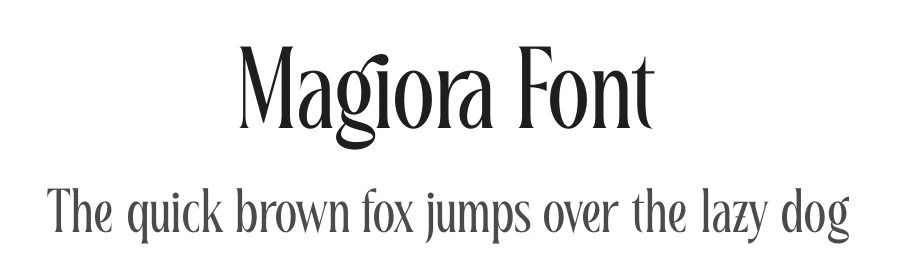 Magiora Font by timelesstype.co — Serif Font