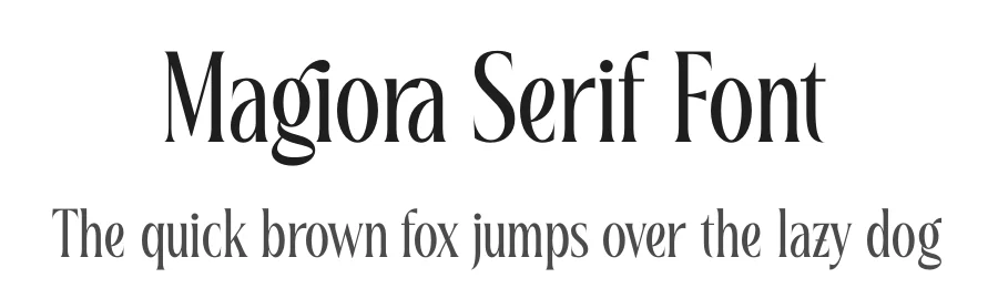 Magiora Serif Font by timelesstype.co — Serif Font