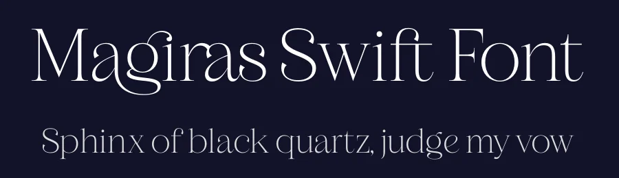 Magiras Swift Font by timelesstype.co — Serif Font — thumbnail 2