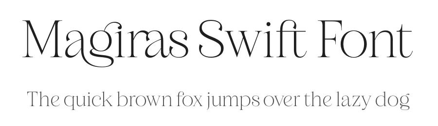 Magiras Swift Font by timelesstype.co — Serif Font