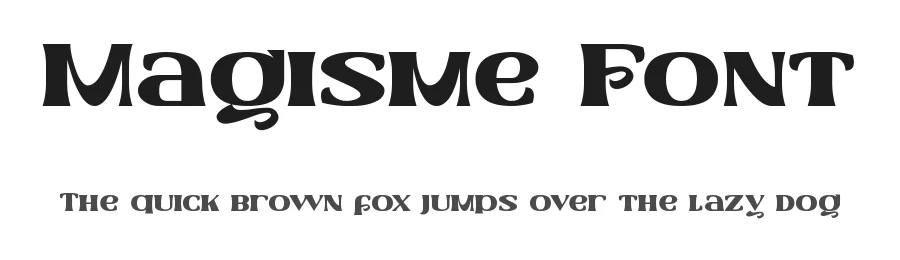 Magisme Font by nihstudio — Display Font