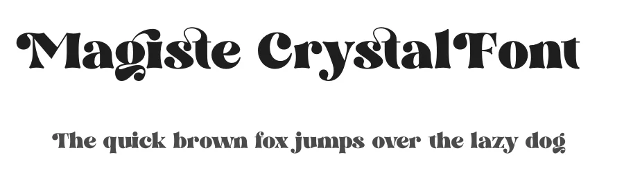 Magiste Crystal Font by timelesstype.co — Serif Font