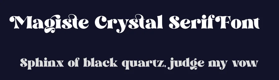 Magiste Crystal Serif Font by timelesstype.co — Serif Font — thumbnail 2