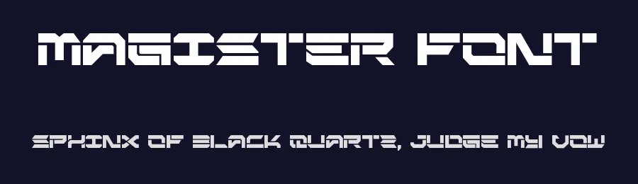 Magister Font by Vroz Studio — Display Font — thumbnail 2