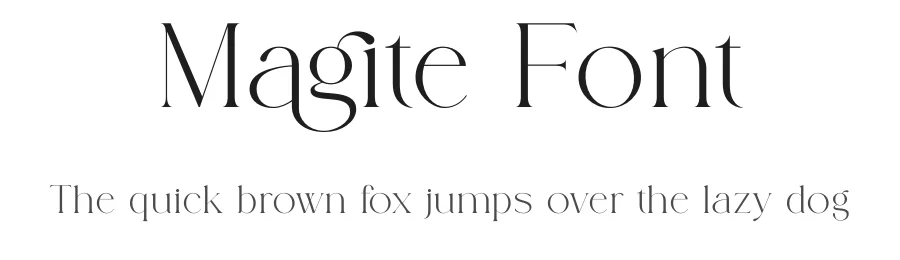 Magite Font by Gridline Type — Serif Font
