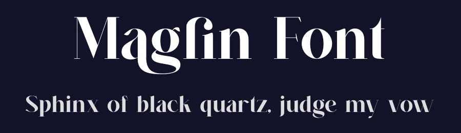 Maglin Font by zafira.type — Serif Font — thumbnail 2
