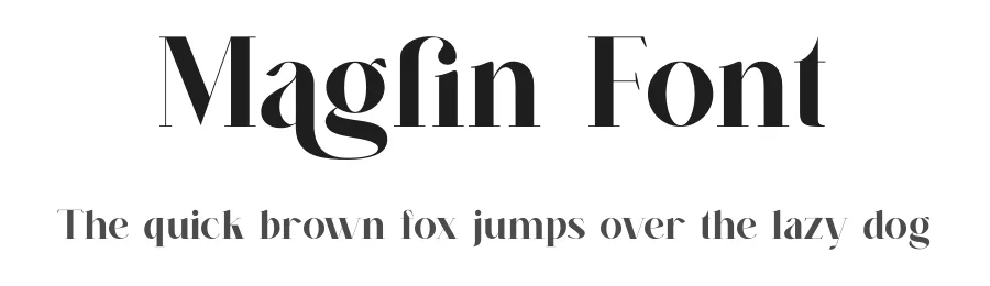 Maglin Font by zafira.type — Serif Font