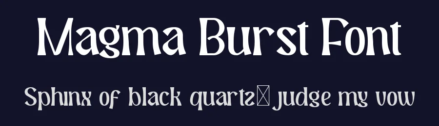 Magma Burst Font by noahtype — Display Font — thumbnail 2