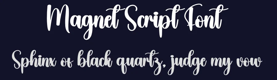 Magnet Script Font by andikastudio — Script Handwritten Font — thumbnail 2