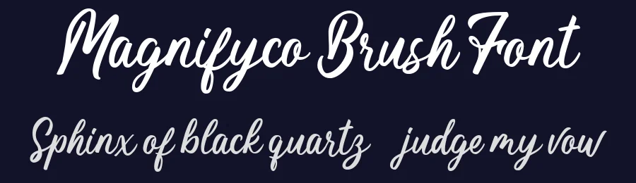 Magnifyco Brush Font by Creatype Studio — Script Handwritten Font — thumbnail 2