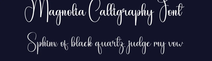 Magnolia Calligraphy Font by andikastudio — Script Handwritten Font — thumbnail 2