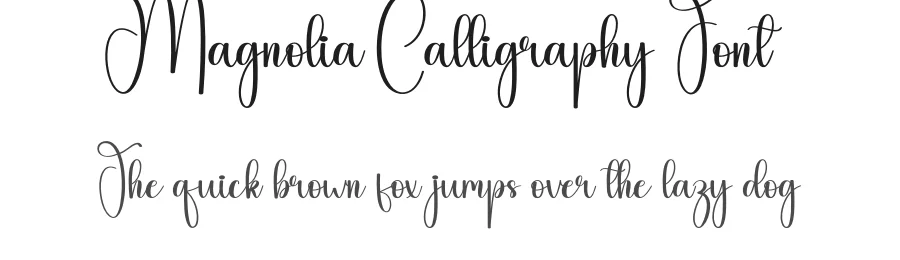 Magnolia Calligraphy Font by andikastudio — Script Handwritten Font