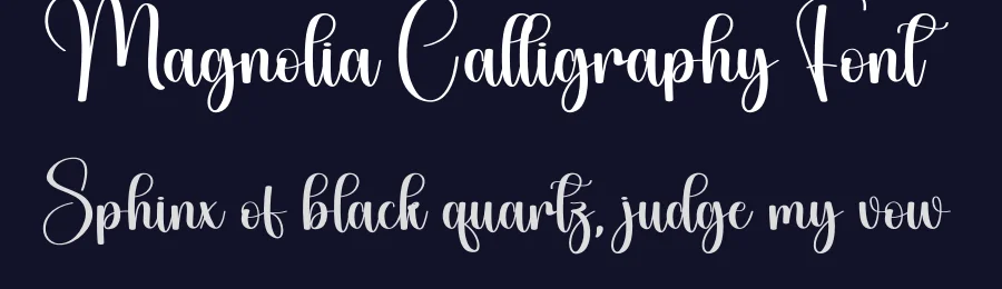 Magnolia Calligraphy Font by andikastudio — Script Handwritten Font — thumbnail 2