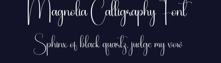 Magnolia Calligraphy Font by creativeletter — Script Handwritten Font — thumbnail 2