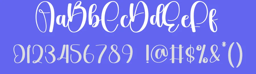 Magnolia Calligraphy Script Font by creativeletter — Script Handwritten Font — thumbnail 3