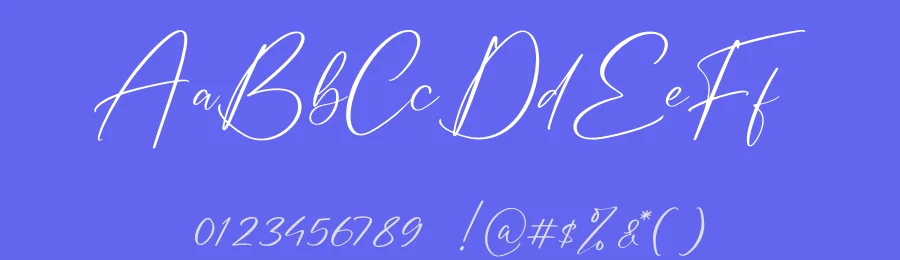 Magnolia Delmonte Font by glorytype — Script Handwritten Font — thumbnail 3