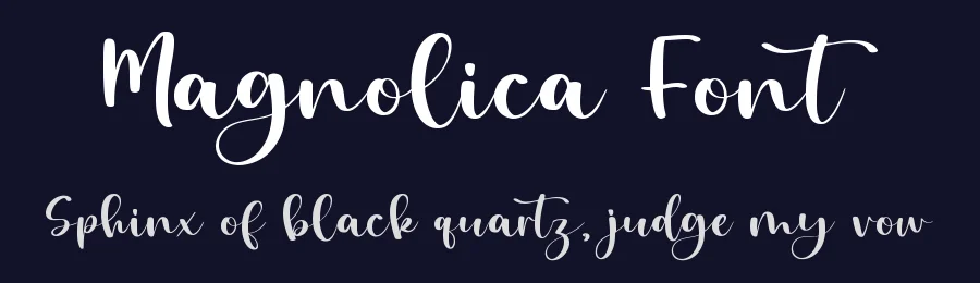 Magnolica Font by qwrtype — Script Handwritten Font — thumbnail 2