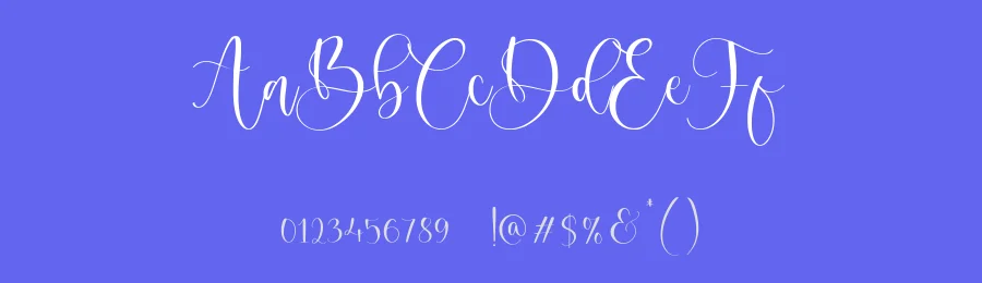 Magnolin Beautiful Calligraphy Font by balpirick — Script Handwritten Font — thumbnail 3