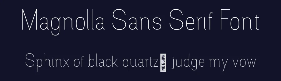 Magnolla Sans Serif Font by dxsign — Sans Serif Font — thumbnail 2