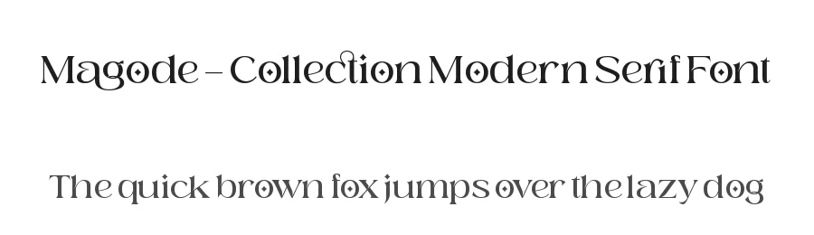 Magode – Collection Modern Serif Font by timelesstype.co — Serif Font