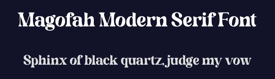 Magofah Modern Serif Font by Storytype — Decorative Font — thumbnail 2