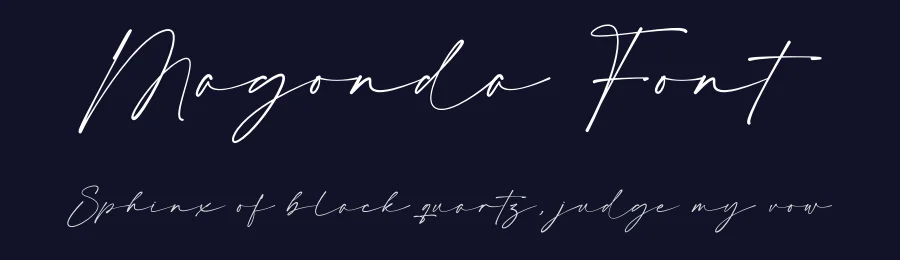 Magonda Font by Rantautype — Script Handwritten Font — thumbnail 2