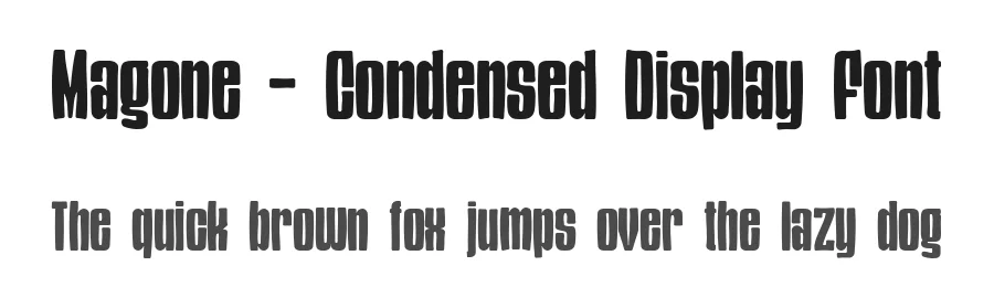 Magone – Condensed Display Font by Linecreative — Decorative Font