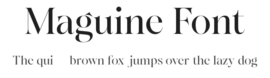 Maguine Font by Second Son Radiance — Serif Font
