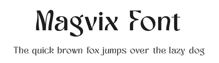 Magvix Font by timelesstype.co — Display Font