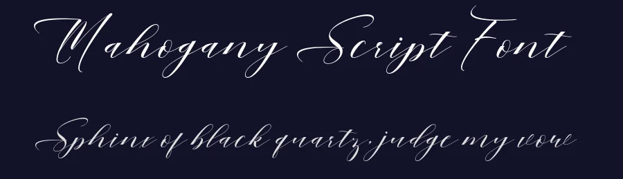 Mahogany Script Font by Areatype — Script Handwritten Font — thumbnail 2