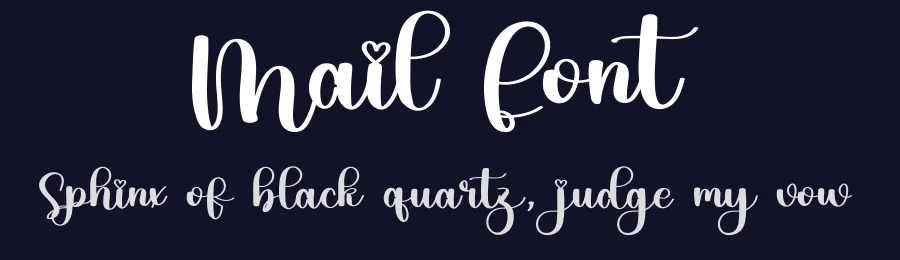 Mail Font by inermediaSTUDIO — Script Handwritten Font — thumbnail 2