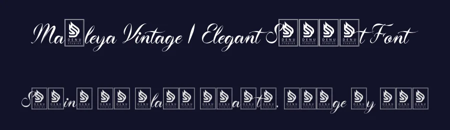 Maileya Vintage | Elegant Script Font by Gracetypestudio — Script Handwritten Font — thumbnail 2