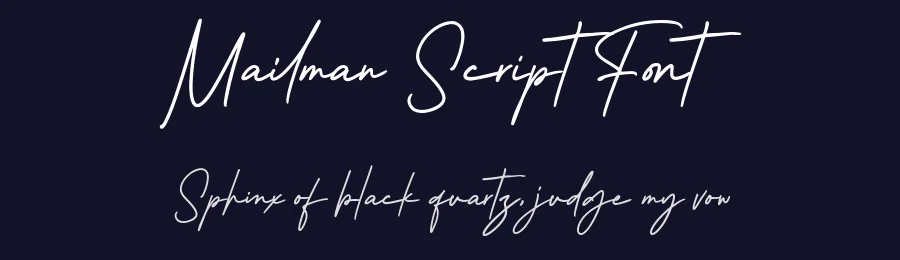 Mailman Script Font by afkaristudio — Script Handwritten Font — thumbnail 2