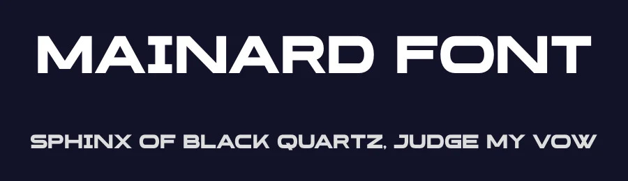 Mainard Font by MasyafiStudio — Display Font — thumbnail 2