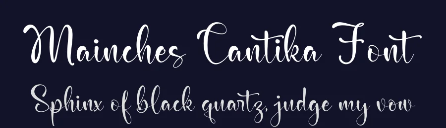 Mainches Cantika Font by letterfabric — Script Handwritten Font — thumbnail 2