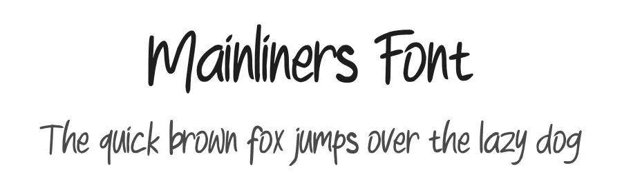 Mainliners Font by Javanicestudio — Display Font