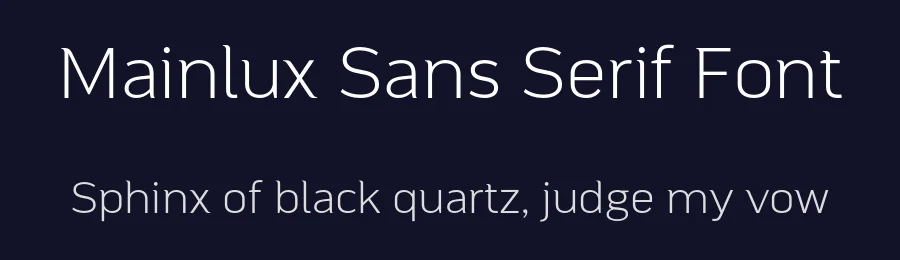 Mainlux Sans Serif Font by Digitype Studio — Sans Serif Font — thumbnail 2