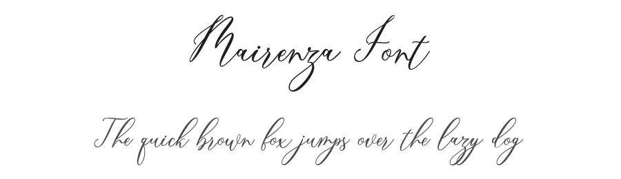 Mairenza Font by Amarlettering — Script Handwritten Font