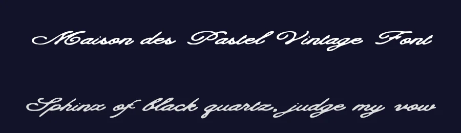 Maison des Pastel Vintage Font by Jolicia Type — Sans Serif Font — thumbnail 2