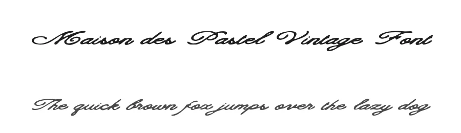 Maison des Pastel Vintage Font by Jolicia Type — Sans Serif Font